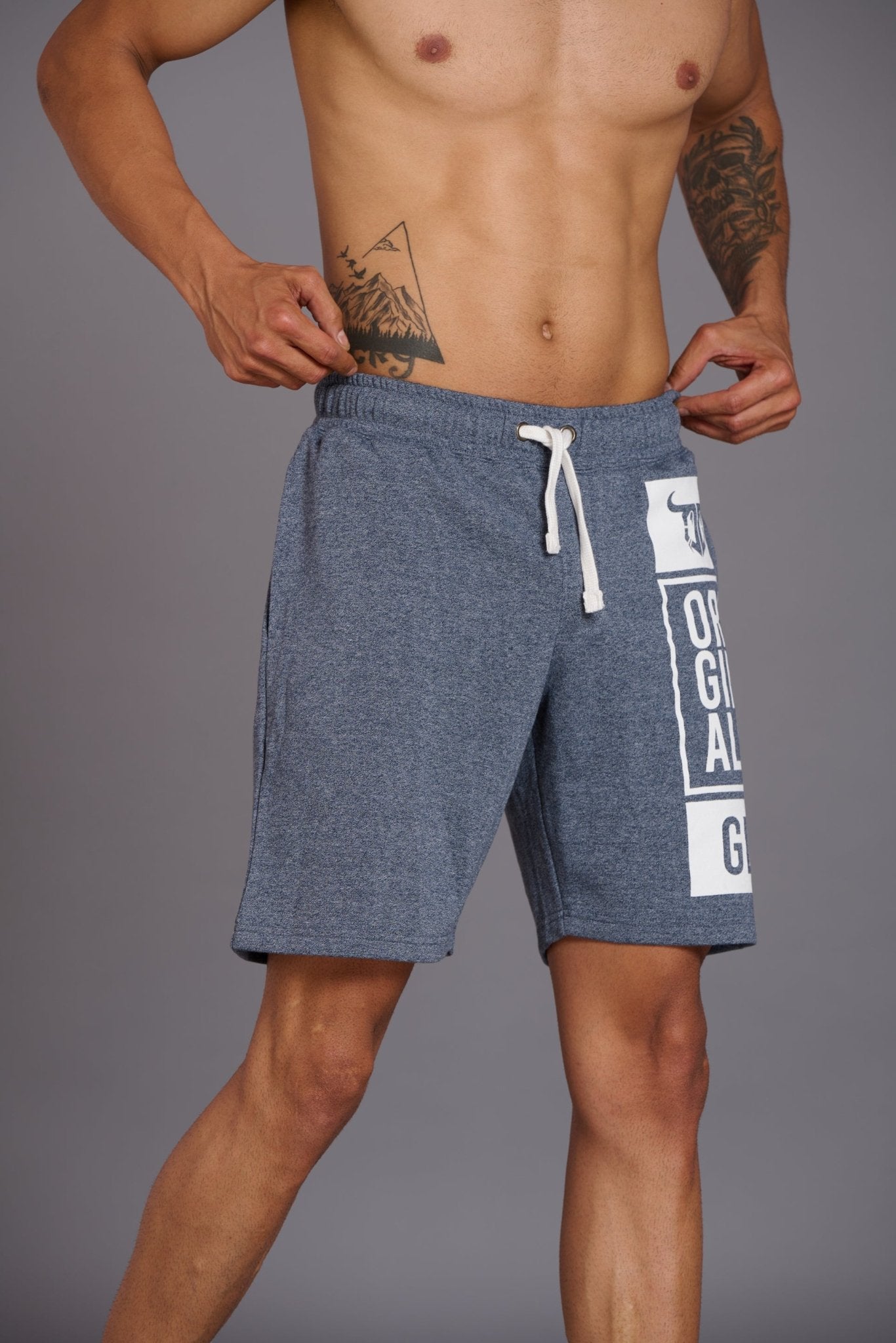 Original Go Devil Grey Shorts for Men - Go Devil
