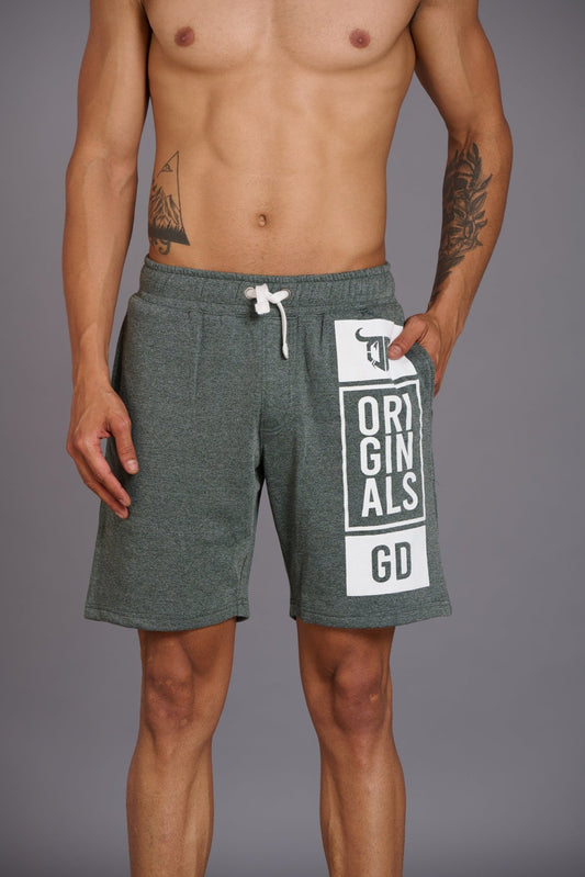 Original Go Devil's Grey Shorts for Men - Go Devil