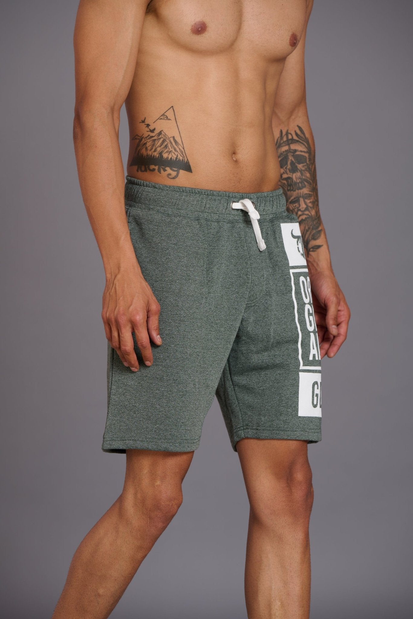 Original Go Devil's Grey Shorts for Men - Go Devil