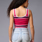 Red Crop Top Crop Top for Women - Go Devil