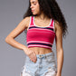 Red Crop Top Crop Top for Women - Go Devil