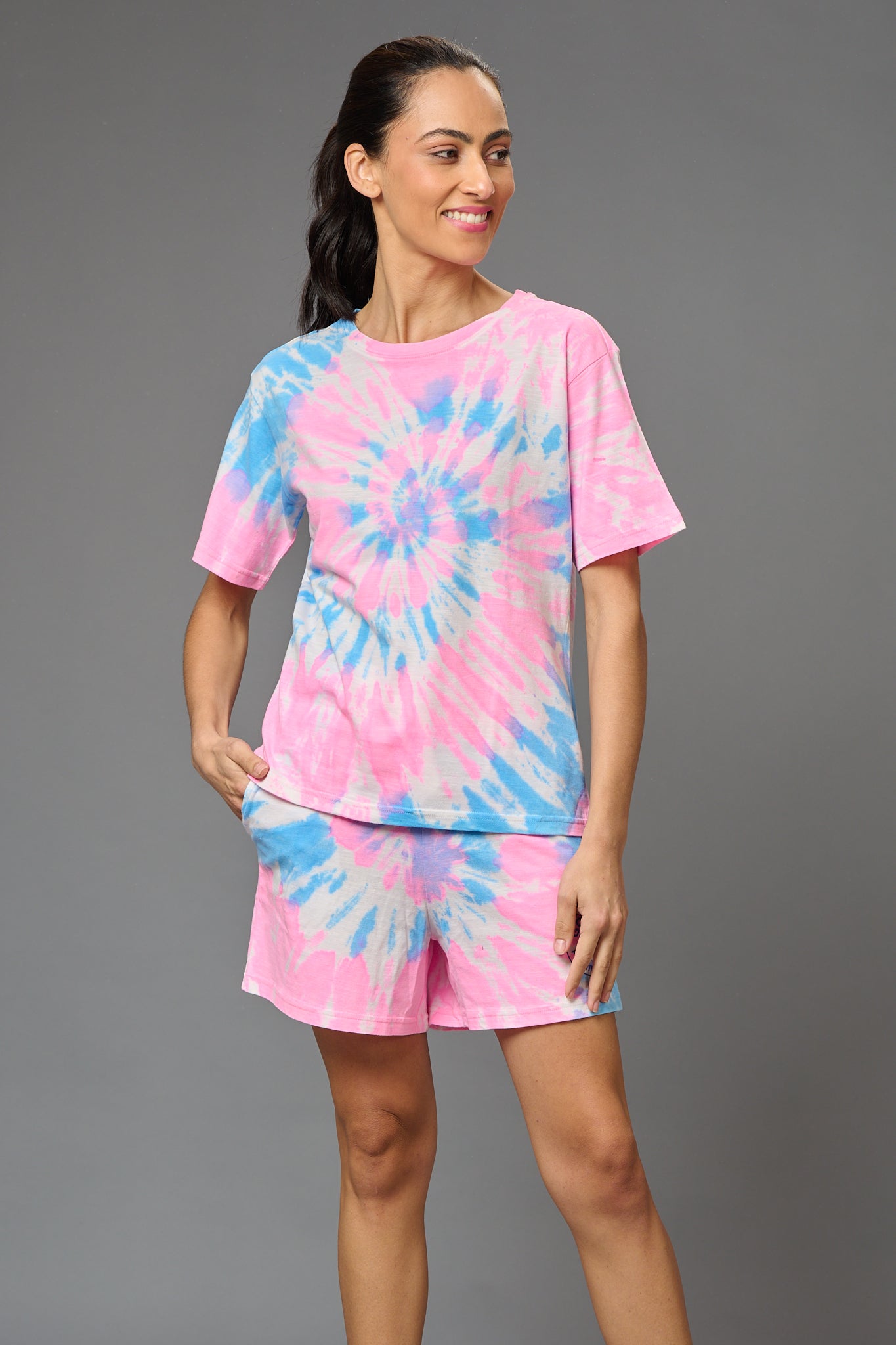 Spiral Design Co-ord Set for Women - Go Devil