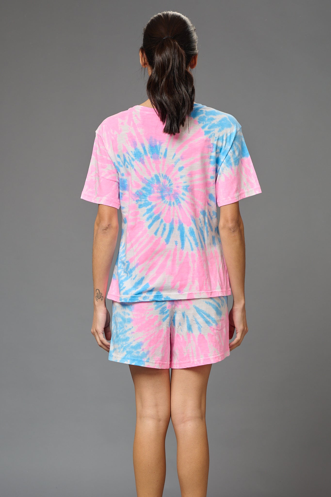 Spiral Design Co-ord Set for Women - Go Devil