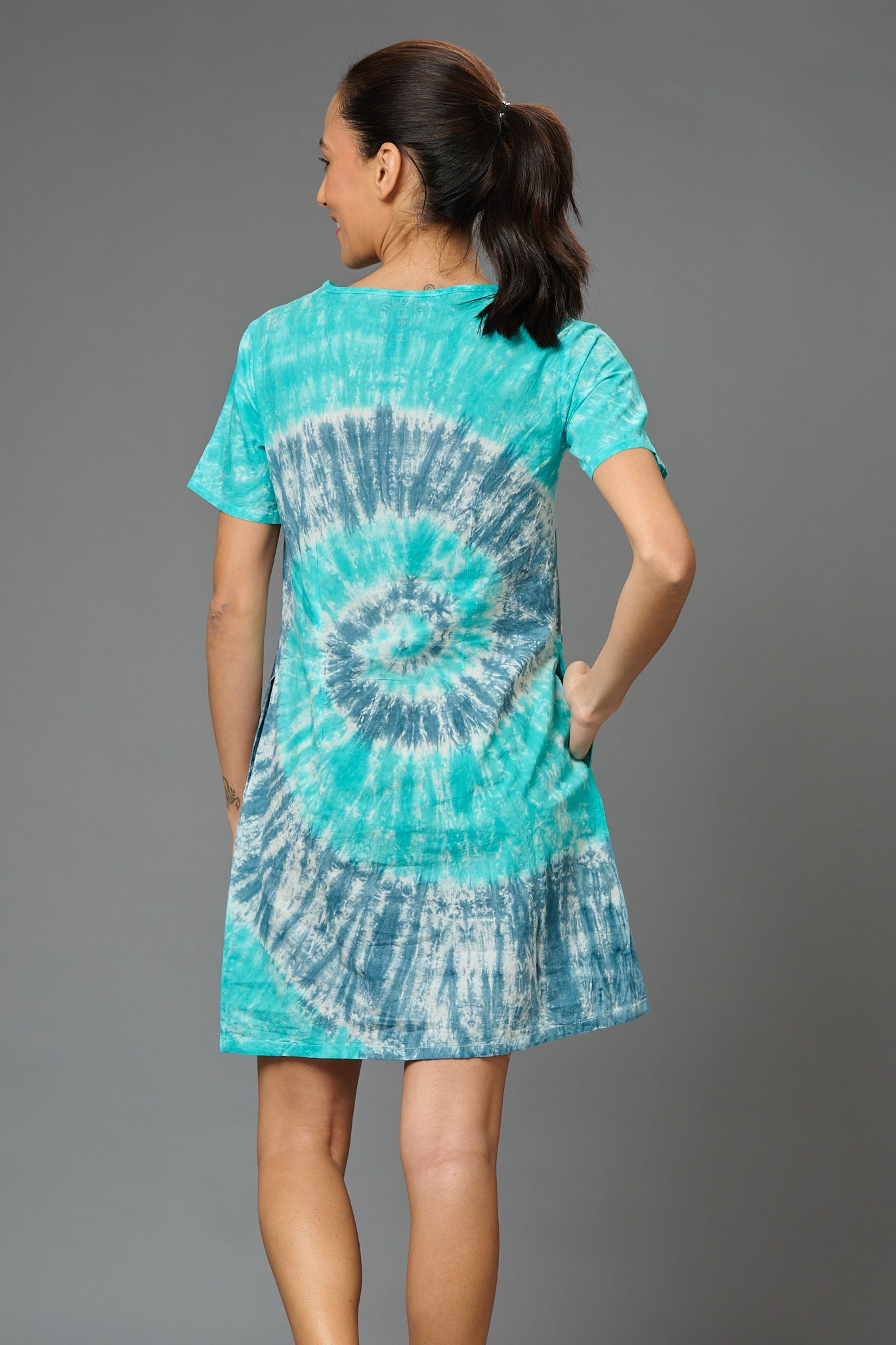 Spiral Design Dress for Women - Go Devil