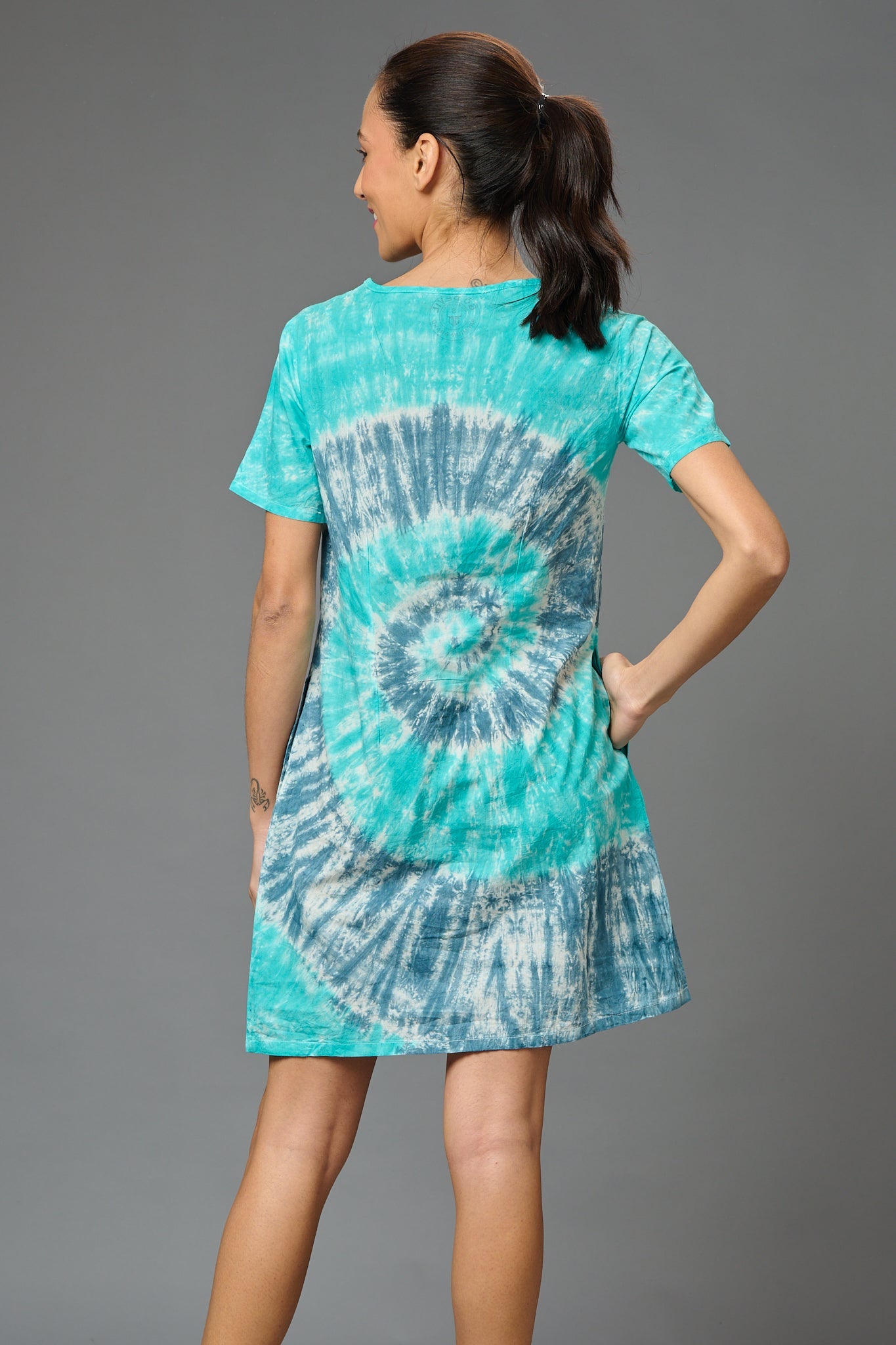 Spiral Design Dress for Women - Go Devil