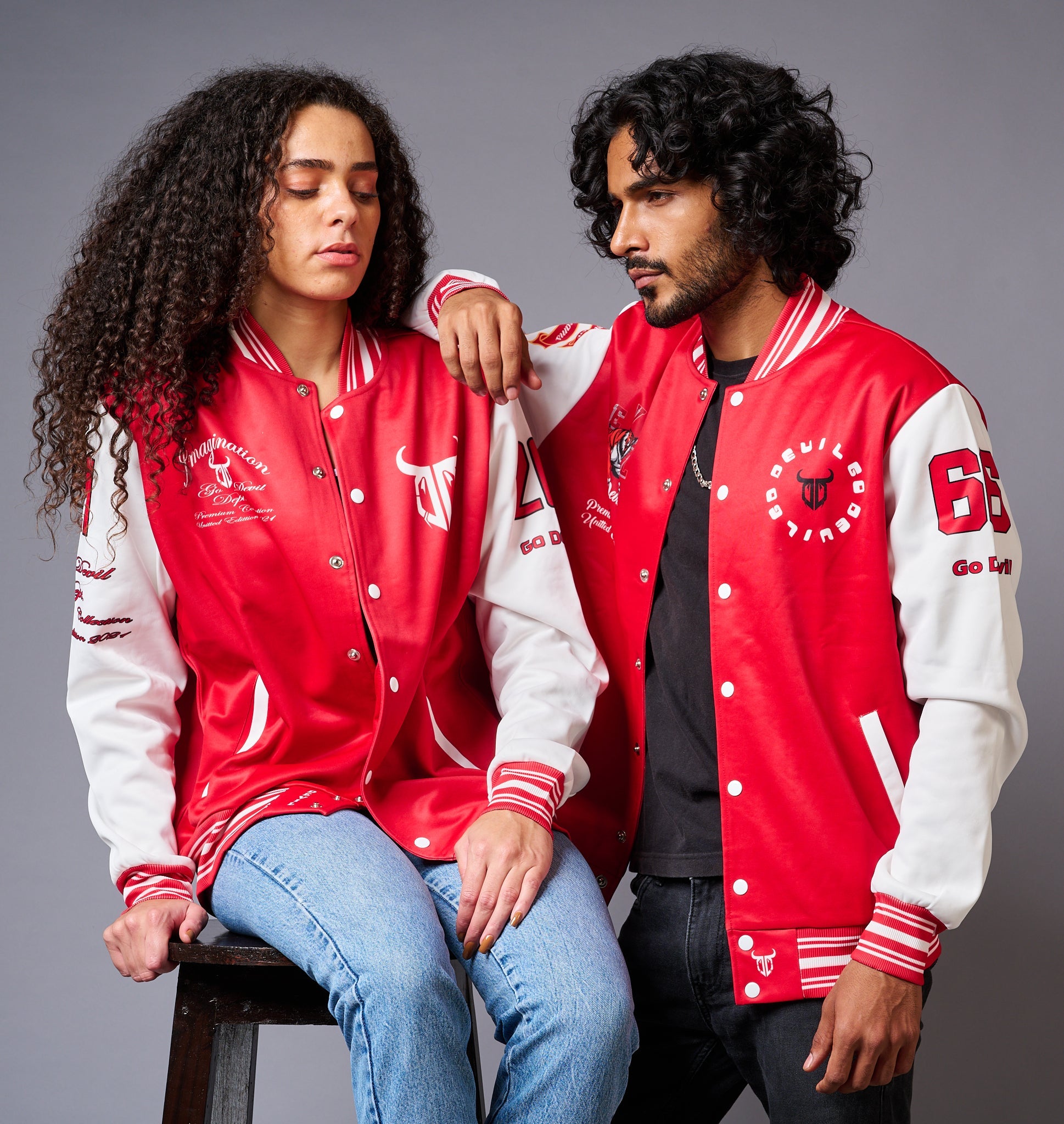 Tiger Printed Couples Coord - Varsity Jacket – Go Devil