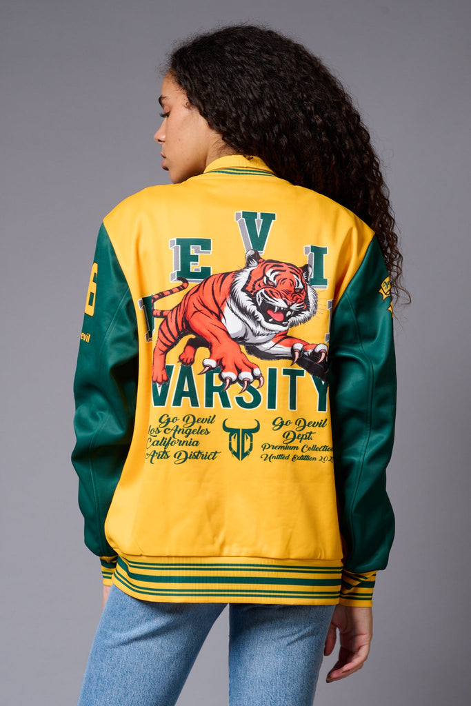 tiger-printed-yellow-green-