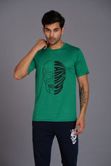 Warrior Green T-Shirt for Men - Go Devil